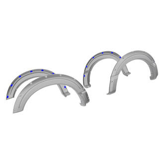 Air Design® - Super Bolt Gray Primer Front and Rear Fender Flare Kit
