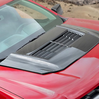 Air Design® - Satin Black Hood Scoop