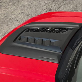 Air Design® - Satin Black Hood Scoop