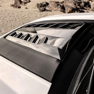 Air Design® - Satin Black Hood Scoop