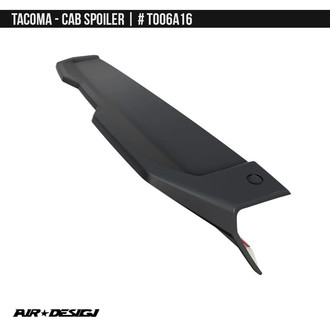 Air Design® - Satin Black Rear Cab Spoiler Satin Black