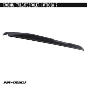 Air Design® - Satin Black Tailgate Spoiler Satin Black