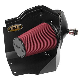 AIRAID® - Dam High-Density Polyethylene Cold Air Intake System with Red Filter without Intake Tube