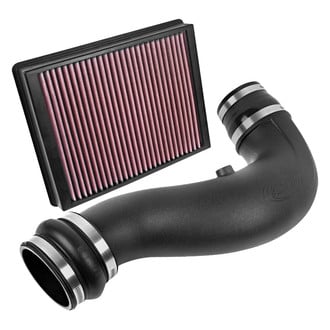 AIRAID® - Jr. High-Density Polyethylene Black Short Ram Intake Kit with SynthaFlow™ Red Filter