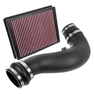 AIRAID® - Jr. High-Density Polyethylene Black Short Ram Intake Kit with SynthaMax™ Red Filter