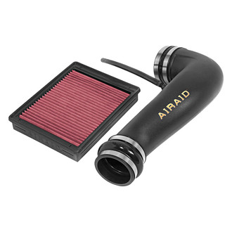 AIRAID® - Jr. High-Density Polyethylene Black Short Ram Intake Kit with SynthaMax™ Red Filter