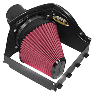 AIRAID® - QuickFit® High-Density Polyethylene Cold Air Intake System with SynthaFlow™ Red Filter without Intake Tube