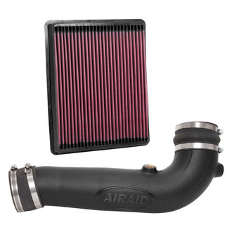 AIRAID® - Jr. High-Density Polyethylene Black Short Ram Intake Kit with SynthaMax™ Red Filter