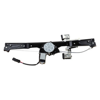 AISIN® - Rear Passenger Side Power Window Regulator and Motor Assembly