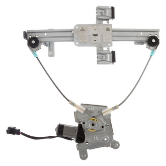 AISIN® - Rear Passenger Side Power Window Regulator and Motor Assembly