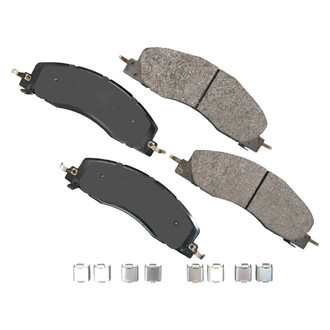 Akebono® - Severe Duty Semi-Metallic Front Disc Brake Pads