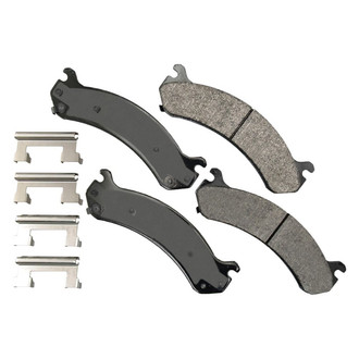 Akebono® - Severe Duty Semi-Metallic Front Disc Brake Pads