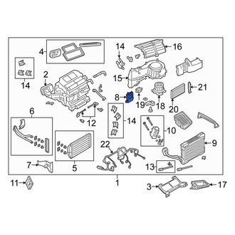 Alfa Romeo OE - HVAC Control Module