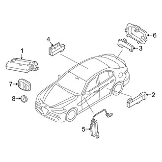 Alfa Romeo OE - Electrical - Keyless Entry Components (Base / Quadrifoglio / Sport / TI)