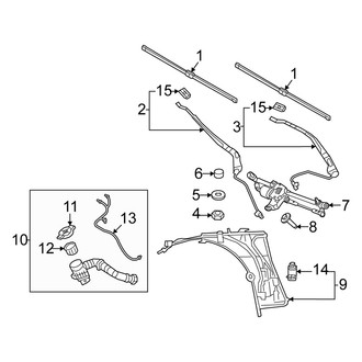 Alfa Romeo OE - Windshield - Wiper & Washer Components
