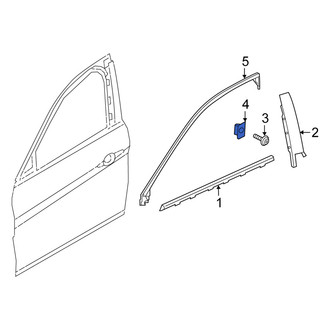 Alfa Romeo OE - Door Applique Nut