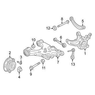 Alfa Romeo OE - Rear Suspension - Suspension Components (Base / Intensa / Tributo Italiano)