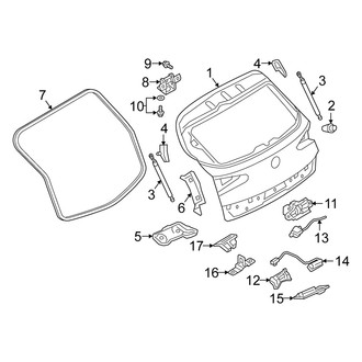 Alfa Romeo OE - Lift Gate - Gate & Hardware