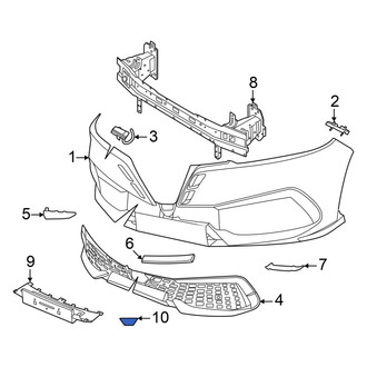 Alfa Romeo OE - Cruise Control Distance Sensor Cover