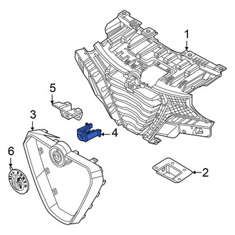 Alfa Romeo OE - Front Park Assist Camera Housing