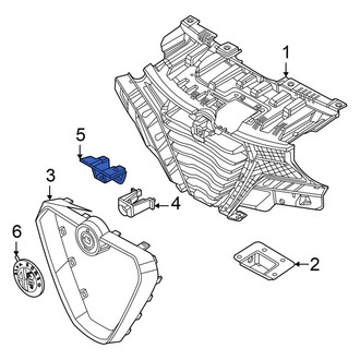 Alfa Romeo OE - Front Park Assist Camera Bracket