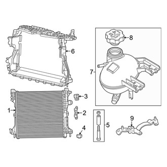 Alfa Romeo OE - Cooling - Radiator & Components (Base / Itensa / Tributo Italiano)