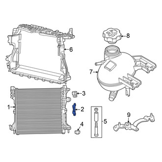 Alfa Romeo OE - Upper Radiator Mount Bracket