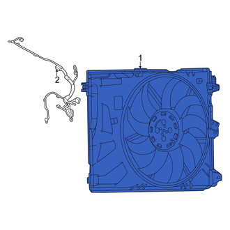 Alfa Romeo OE - Engine Cooling Fan Assembly