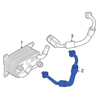 Alfa Romeo OE - Automatic Transmission Oil Cooler Hose Assembly