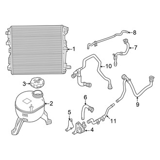 Alfa Romeo OE - Cooling - Intercooler (Base 2.0L)