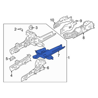 Alfa Romeo OE - Front Left Frame Side Member Reinforcement