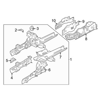 Alfa Romeo OE - Fender - Structural Components & Rails (2.0L)