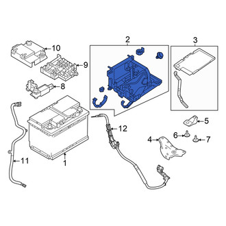Alfa Romeo OE - Battery Tray