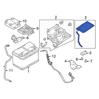 Alfa Romeo OE - Battery Tray