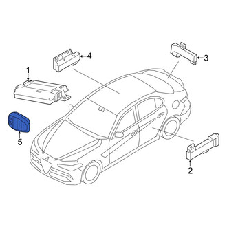 Alfa Romeo OE - Keyless Entry Transmitter