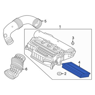 Alfa Romeo OE - Engine Air Filter