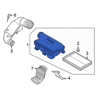 Alfa Romeo OE - Air Filter and Housing Assembly
