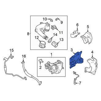 Alfa Romeo OE - Turbocharger Gasket