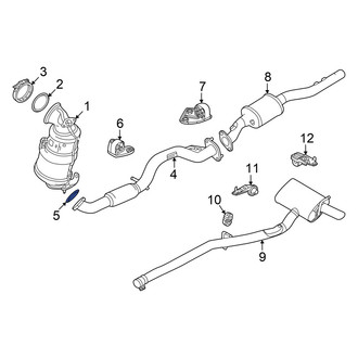 Alfa Romeo OE - Rear Catalytic Converter Gasket