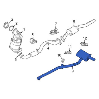 Alfa Romeo OE - Exhaust Muffler