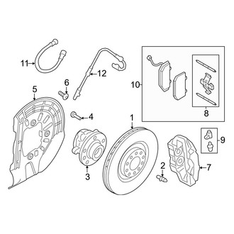 Alfa Romeo OE - Front Suspension - Brake Components (With Brembo), (1.3L)