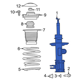 Alfa Romeo OE - Front Left Suspension Strut