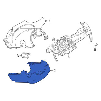 Alfa Romeo OE - Upper Steering Column Cover