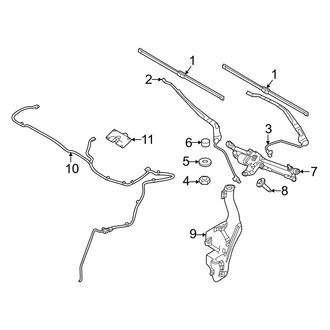 Alfa Romeo OE - Windshield - Wiper & Washer Components (Speciale / Sprint / TI / Veloce)