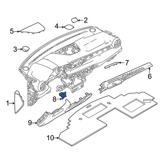 Alfa Romeo OE - Left Instrument Panel Trim Panel