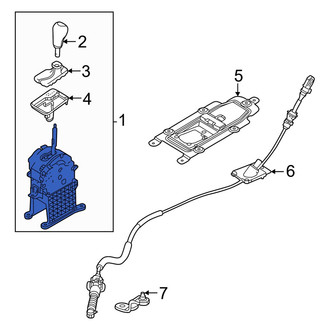 Alfa Romeo OE - Automatic Transmission Shift Lever