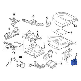 Alfa Romeo OE - Front Right Seat Lumbar Switch