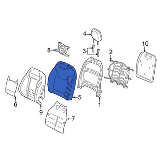 Alfa Romeo OE - Front Left Seat Back Cushion