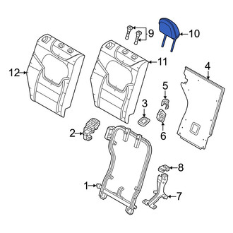 Alfa Romeo OE - Rear Right Headrest