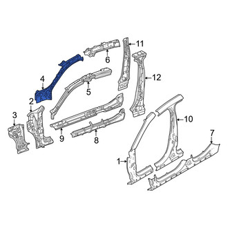 Alfa Romeo OE - Left Lower Inner Body A-Pillar